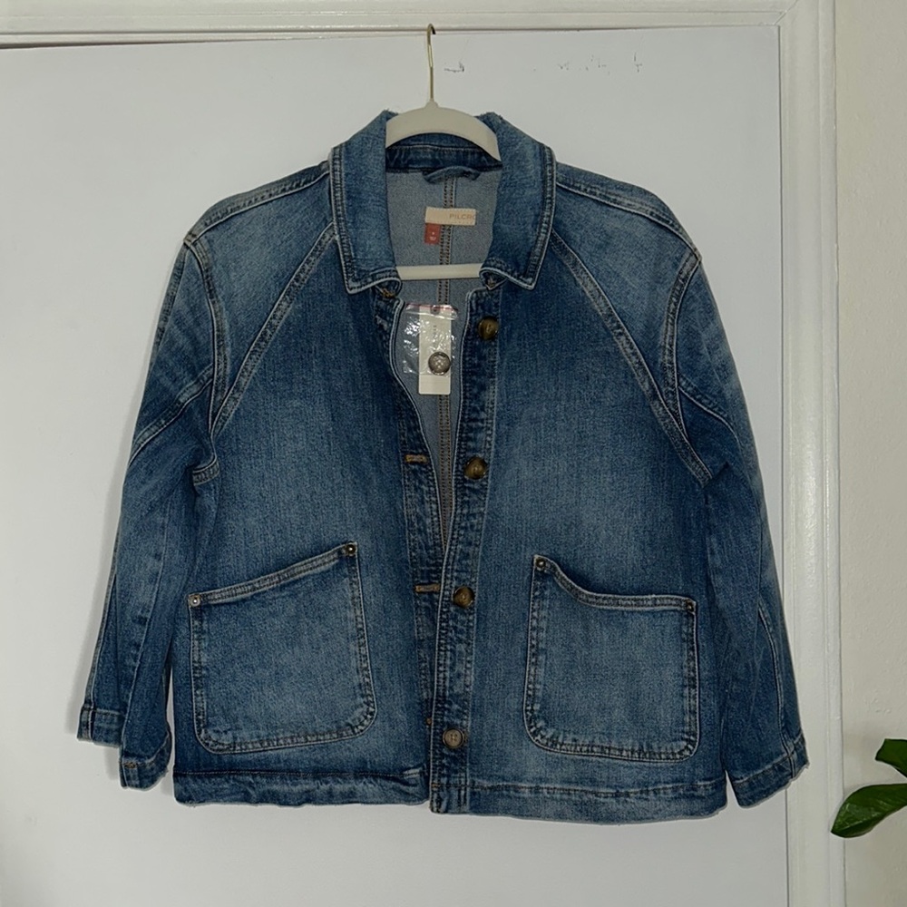 SOLD – NWT Pilcro Denim Jacket (Anthropologie) - SM